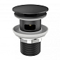 Донный клапан BelBagno BB-SAT-NERO черный матовый