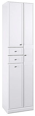 Тумба с раковиной Aqwella Барселона Ba.01.05/2 55 белый