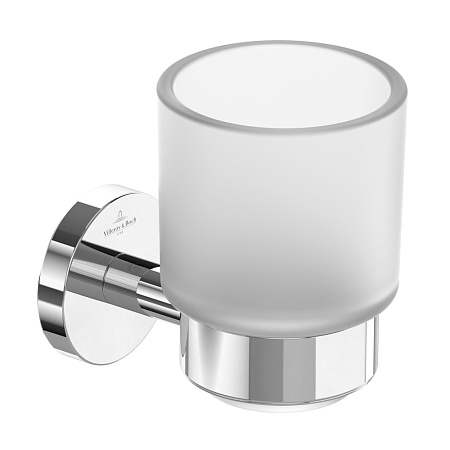 Стакан Villeroy & Boch Elements Tender TVA15101800061 хром/белый матовый