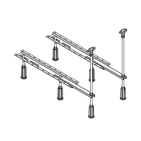 Ножки для ванны Mauersberger 5301000004 хром