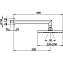 Верхний душ Cisal Shower DS01326021 200х200 хром - фото 2