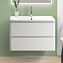 Тумба под раковину BelBagno Albano ALBANO-800-2C-PIA-BL 80 подвесная, Bianco Lucido
