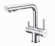 Смеситель WasserKRAFT A8017 для кухонной мойки, хром