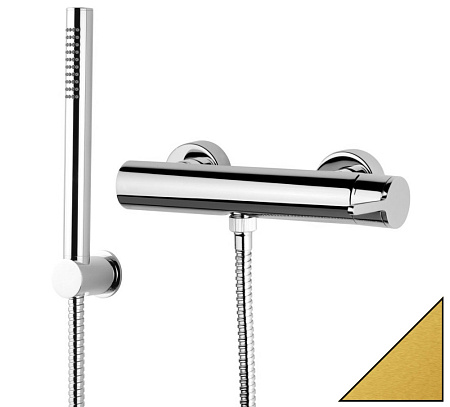 Смеситель Emmevi Filobrass 85002B/ORS для душа, зачищенное золото