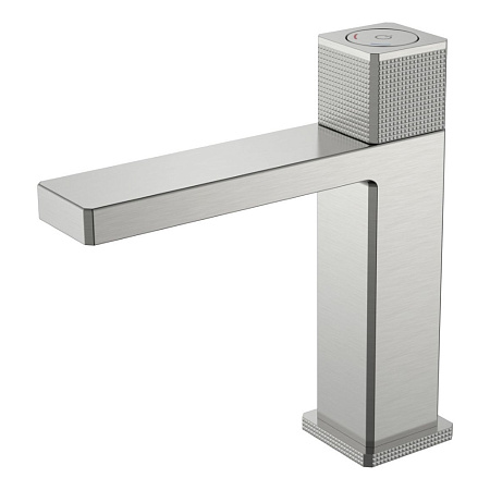 Смеситель Boheme Quad 159-NB для раковины, автоматический, никель брашированный