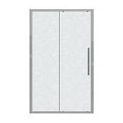 Душевая дверь Grossman Style 100.K33.05.100.10.00 98-101x195 прозрачное/хром