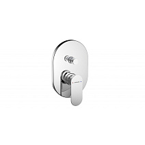 Смеситель Bravat GINA PB865104CP-2-ENG для душа 2 позиции