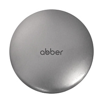 Накладка на слив для раковины ABBER AC0014MS серебряный матовый