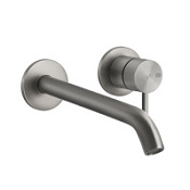 Смеситель Gessi Flessa 54086.239 для раковины, шлифованная сталь