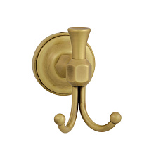 Крючок Migliore Fortuna 27710 двойной, бронза