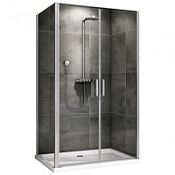 Душевой уголок ABBER Sonnenstrand AG04100C-S90 прозрачное/хром