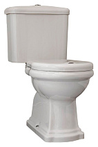 Унитаз-компакт Kerasan Retro 101201 вертикальный выпуск, фурнитура хром