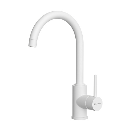 Смеситель Omoikiri Shinagawa-P-WH 4974108 для кухонной мойки, белый