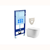 Комплект Aquatek SET AQUATEK КЛАССИК cm подвесной унитаз + инсталляция + сидение soft-close