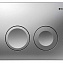 Кнопка смыва Geberit Delta 21 115.125.46.1 хром матовый - фото 1