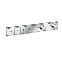Термостат Hansgrohe RainSelect 15382000 на 4 потребителя, для душа, хром