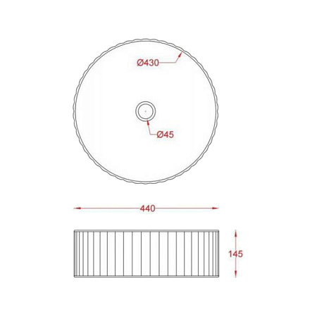 Раковина ArtCeram Millerighe OSL010 38;00 44 blu avio
