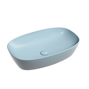 Раковина накладная Ceramica Nova Element CN6049ML 60x38x13.8 голубой матовый