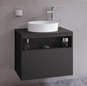 Тумба с раковиной Keuco Stageline 32855970000 65 вулканит