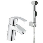 Смеситель Grohe Eurosmart 23124002 для раковины с гигиеническим душем Смеситель Grohe Eurosmart 23124002 для раковины с гигиеническим душем