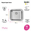 Мойка кухонная IDDIS Mate MAT49S0i77 49х44 хром - фото 2