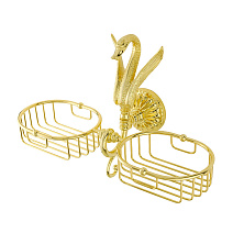 Мыльница Migliore Luxor 26126 золото