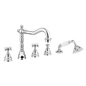 Смеситель Migliore Princeton 19357 на борт ванны, хром