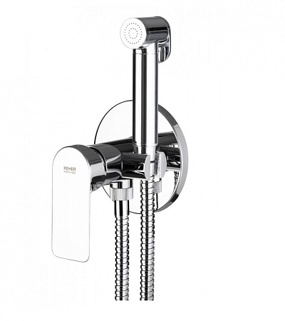 Гигиенический душ со смесителем Remer Infinity I65W хром