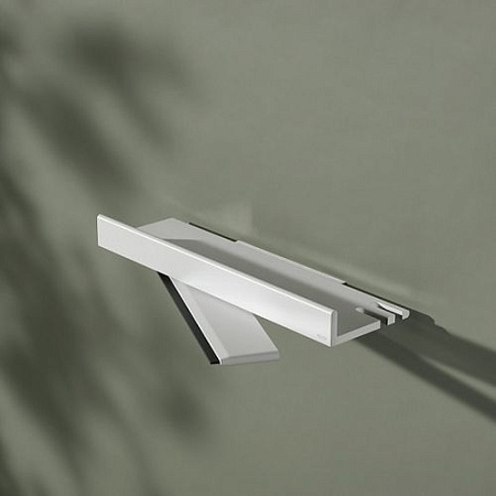 Полка Keuco Collection Reva 12859510000 35 со встроенным стеклоочистителем, белый