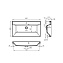 Раковина BelBagno Marino BB800/450-LV-MR-AST 80 - фото 3
