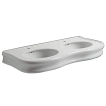Раковина двойная Simas Lante LA12bi*1 120x54 белый