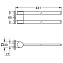 Полотенцедержатель Grohe Selection 41219KF0 двойной фантомный чёрный - фото 2