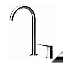 Смеситель Remer Slash SL57LXV для раковины, сталь Смеситель Remer Slash SL57LXV для раковины, сталь