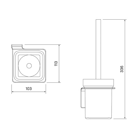 Ершик IDDIS Slide SLIGMG0i47 графит