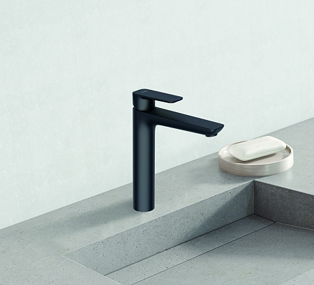 Смеситель Kludi Pure&Style 402963975 для раковины, черный матовый
