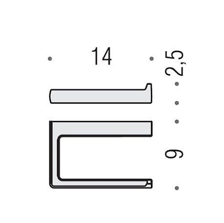 Держатель туалетной бумаги Colombo Lulu B6208.CR хром