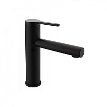 Смеситель Bravat F1410445BW-RUS для раковины, черный