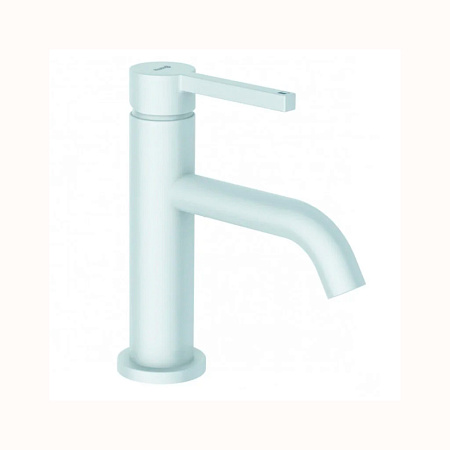 Смеситель для раковины Kludi Nova Fonte Pura 202665315 белый матовый