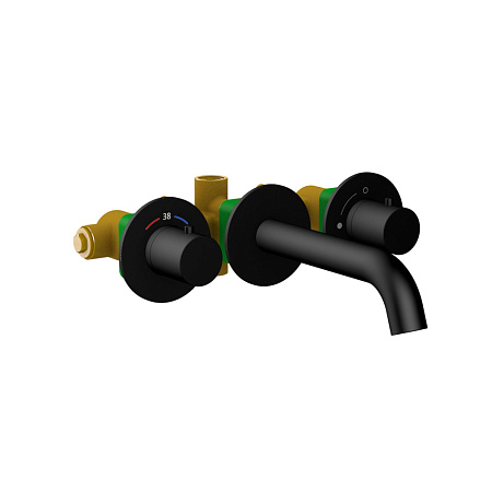 Смеситель для раковины Timo Saona 2381/03SM черный