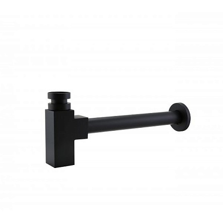 Сифон BelBagno BB-SMQ2-NERO для раковины, черный