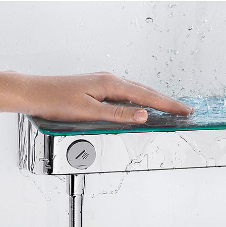 Термостат Hansgrohe ShowerTablet Select 300 13171400 для душа, белый/хром