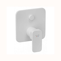 Смеситель для ванны и душа Kludi Renon 427595375 белый матовый Смеситель для ванны и душа Kludi Renon 427595375 белый матовый