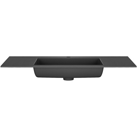 Мебельная раковина Vincea VCB-13100B 100x48x16.5 черный матовый