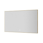 Зеркало Armadi Art Modern 543-120-G 120х70 с подсветкой, золото