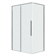 Душевой уголок Grossman Galaxy 120.K33.01.1080.10.02 99-100x79-80x195 шиншилла/хром