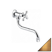 Кран Emmevi Deco Classic 12006SBR для кухонной мойки, бронза