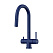 Смеситель Omoikiri Akita-S-IB 4994438 для кухонной мойки, indigo blue