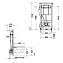 Система инсталляции Duravit DuraSystem WD1014000000 для подвесного унитаза - фото 2