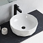 Раковина накладная BelBagno BB1409 41x41x13.5 белый - фото 2