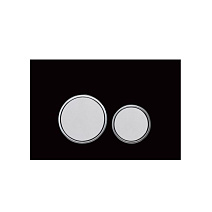 Кнопка смыва Aquatek KDI-0000029 черный/хром Кнопка смыва Aquatek KDI-0000029 черный/хром